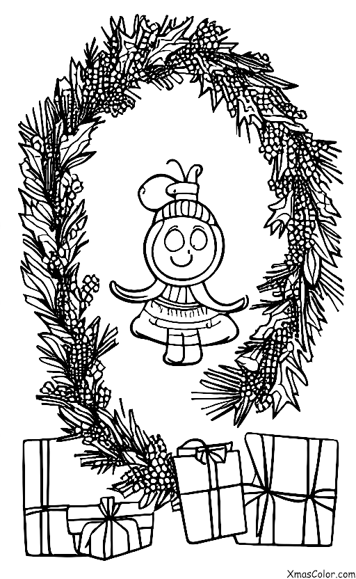 Noël / Ornements de Noël: Un chaplet