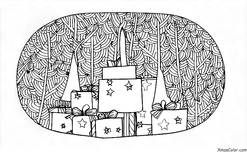 Noël / Ornements de Noël: Un sapin de Noël