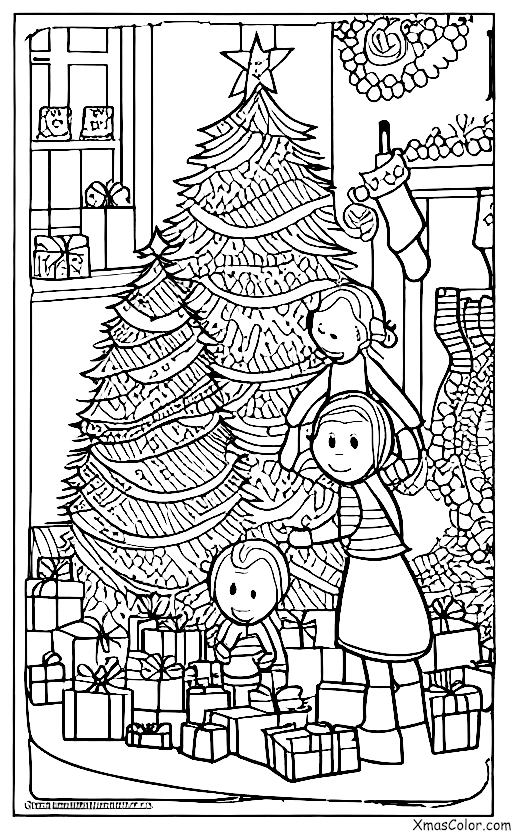 Noël / Ornements de Noël: Veille de Noël
