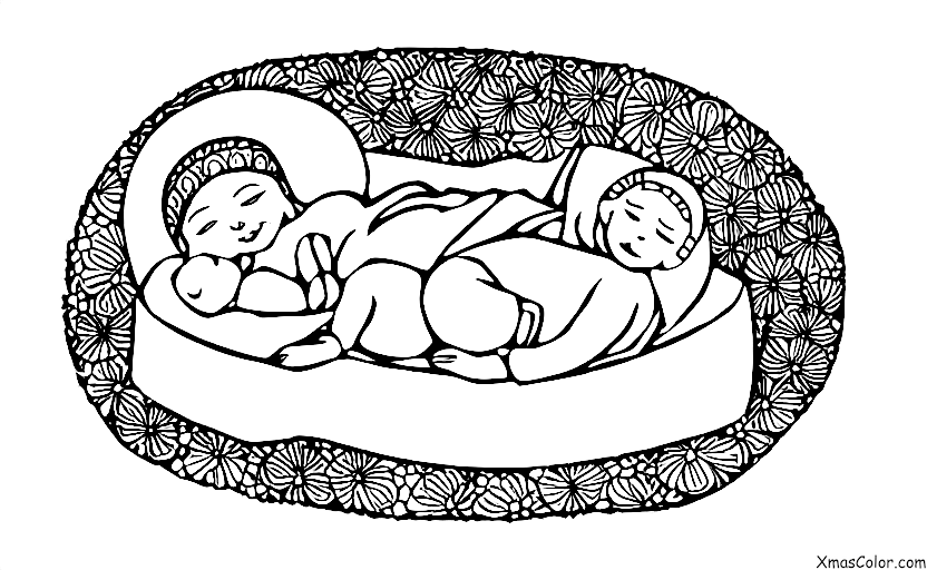 Noël / Paix: Un bébé Jésus dans la crèche