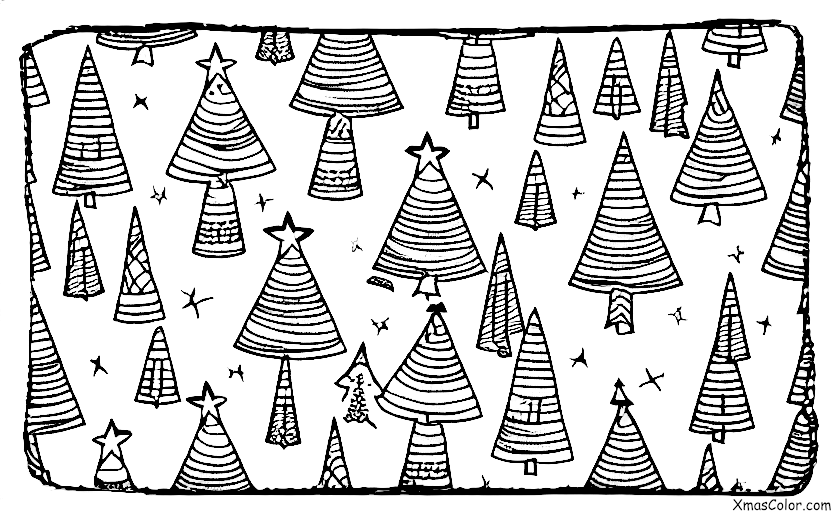 Noël / Papier cadeau de Noël: Papier cadeau de Noël avec une cheminée