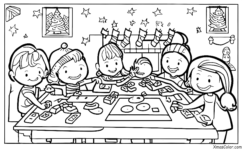 Noël / Parties de Noël: Jouer aux jeux
