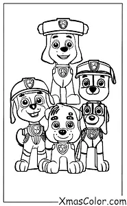 Noël / Pat' Patrouille Noël: Les chiots de la patrouille des castors fabriquent des biscuits de Noël