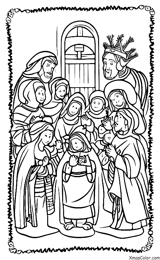 Noël / Pays des Merveilles d'Hiver: Champ de la nativité