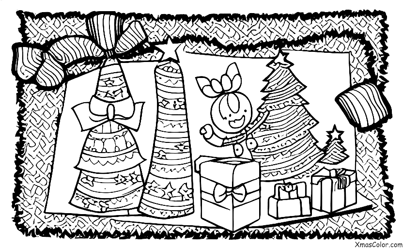 Noël / Pays des Merveilles d'Hiver: Emballage de cadeaux
