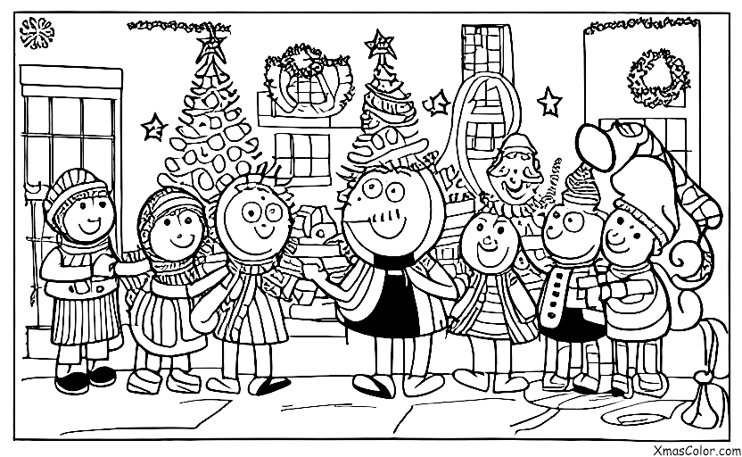 Noël / Peppa Pig Noël: Peppa et sa famille vont chanter Noël