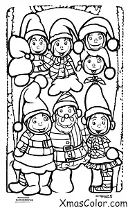 Noël / Pièces de Noël: Atelier de Saint-Nicolas