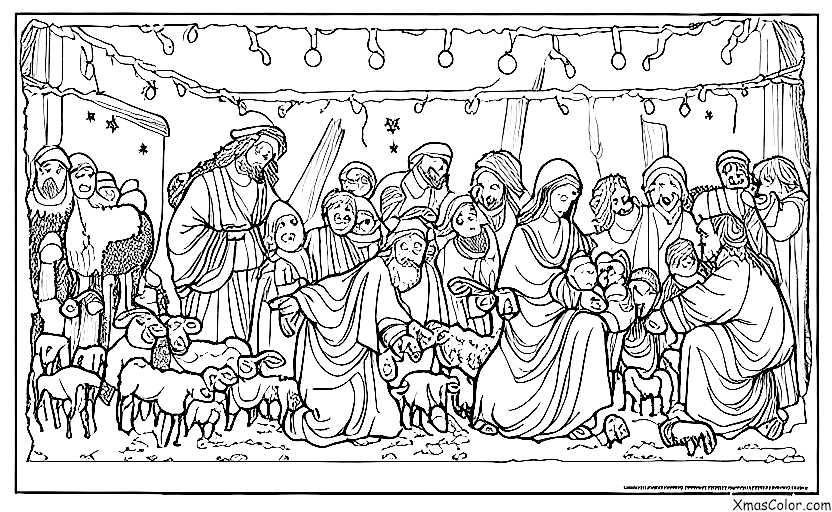 Noël / Pièces de Noël: La nativité