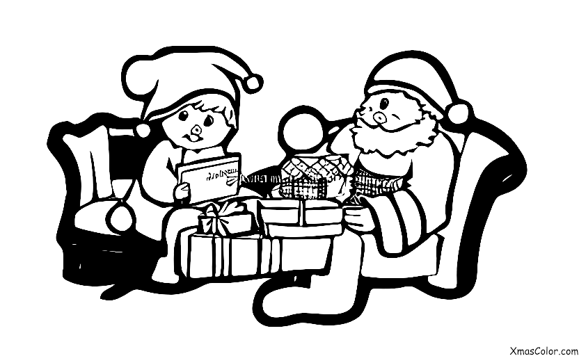 Noël / Pôle Nord: L'atelier de Santa