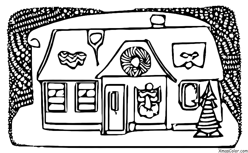 Noël / Pôle Nord: La maison de Papa Noël
