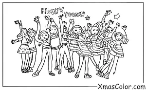 Noël / Réveillon du Nouvel An: Fête du Nouvel An