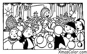Noël / Réveillon du Nouvel An: La bouteille est tombée et tout le monde hurle