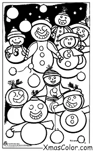 Noël / Réveillon du Nouvel An: Une bataille de boules de neige