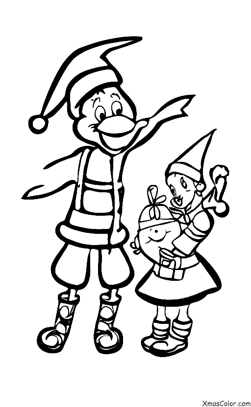 Noël / Rudolph le renne au nez rouge: Rudolph et Santa au Pôle Nord