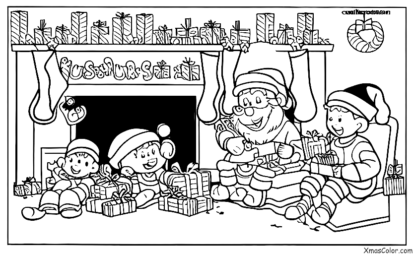 Noël / Rudolph: Rudolph et Santa prennent une pause