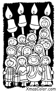 Noël / Saint-Lucie: Sainte Lucie et les bougies de l'espoir