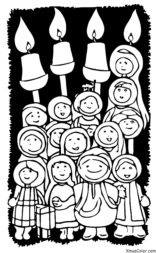 Noël / Saint-Lucie: Sainte Lucie et les bougies de l'espoir