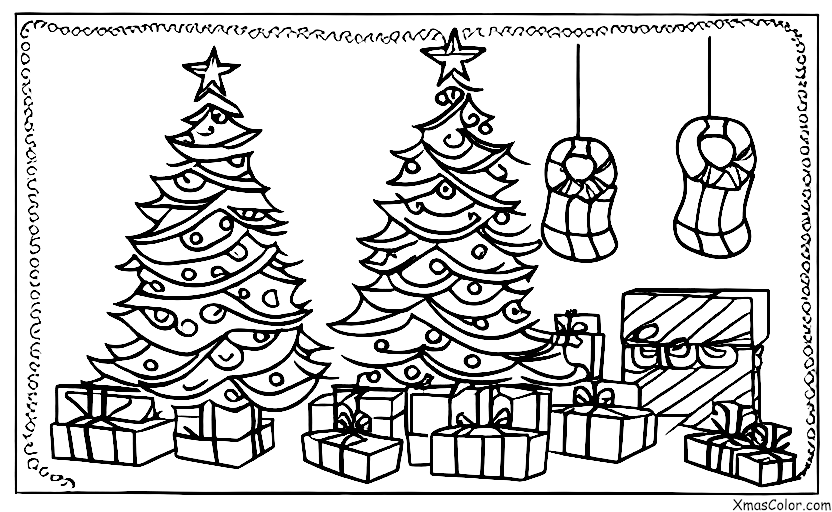 Noël / Sapins de Noël: Sapin de Noël avec des bonbons en forme de canne