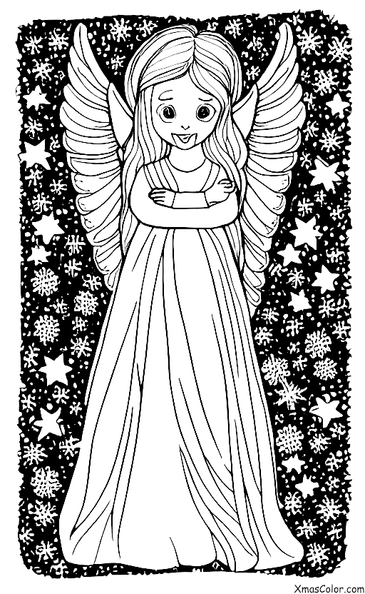 Noël / Sapins de Noël: Un ange