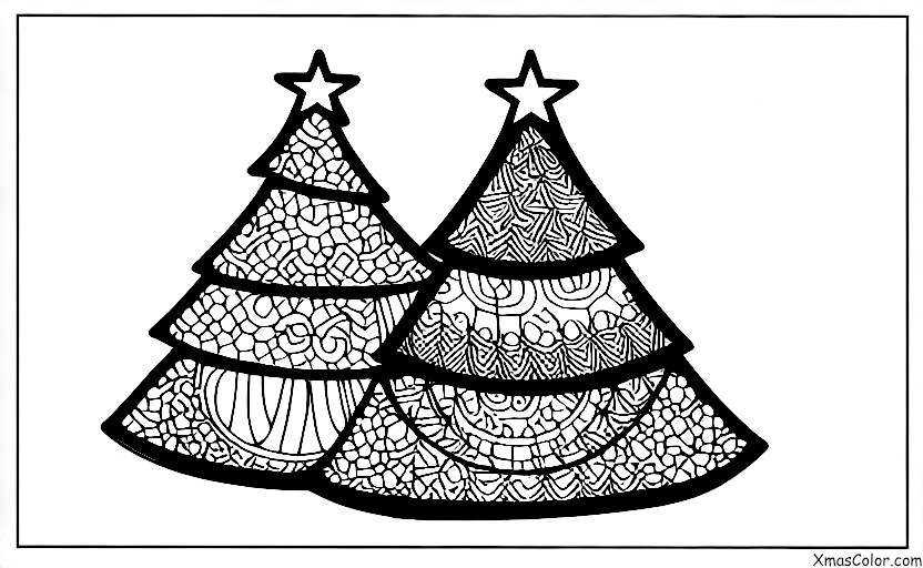 Noël / Sapins de Noël: Un sapin de Noël minimaliste