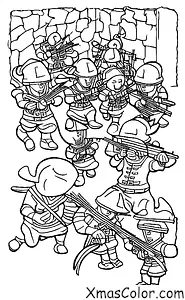 Noël / Soldats de plomb: Les soldats de plomb attaquent