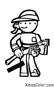 Noël / Soldats de plomb: Un soldat de jouet en combat