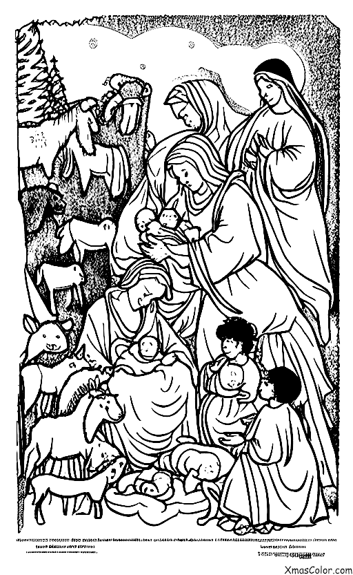 Noël / Spectacles de Noël: La naissance de Jésus