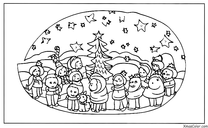 Noël / Spectacles de Noël: Les bergers surveillant leur troupeau