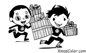 Noël / Superhéros de Noël: Le Flash en cours