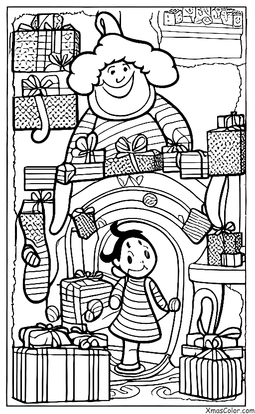 Noël / Traditions de Noël: Ouverture des cadeaux le matin de Noël