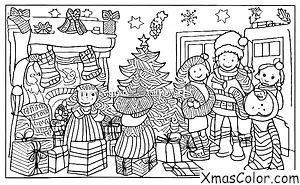 Noël / Yule: Don de cadeaux de Yule