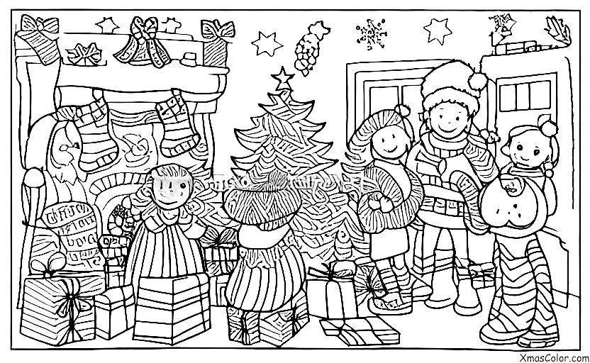 Noël / Yule: Don de cadeaux de Yule