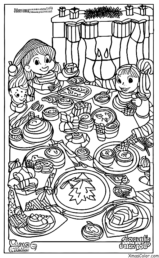 Noël / Yule: Festin de Yule
