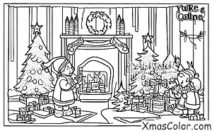 Noël / Yule: Le bûche de Noël
